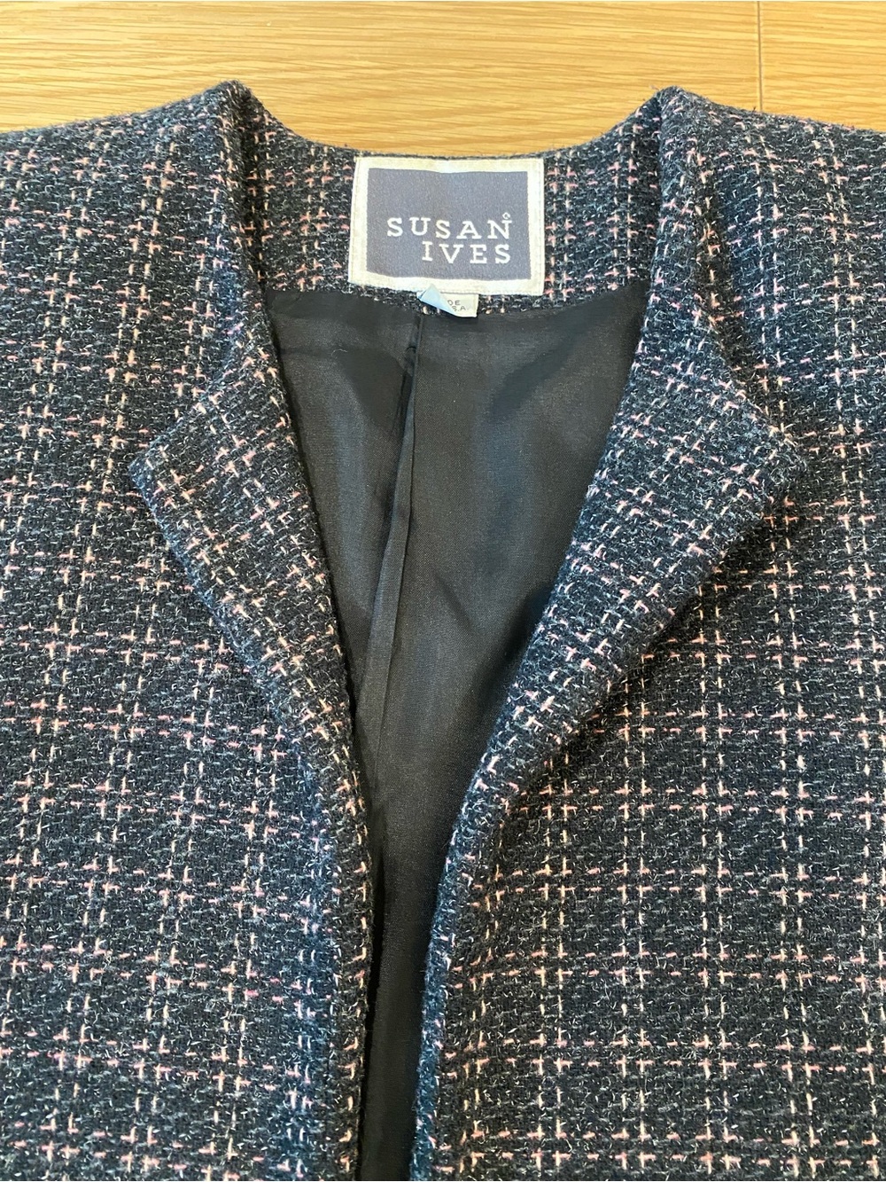Susan Ives wool blend jacket